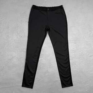 Y's Yohji Yamamoto 2007 Slim Fit Wool Suiting and Jersey Pants JP 2, S-M